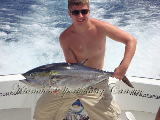 Cancun tuna fishing kianah