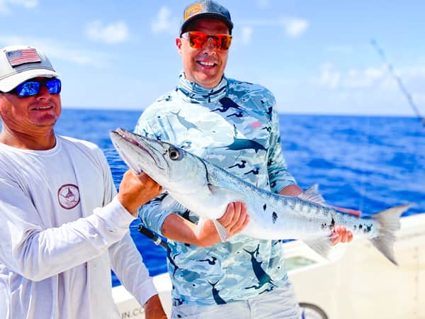 amberjack fishig in cancun on board the sailfish run