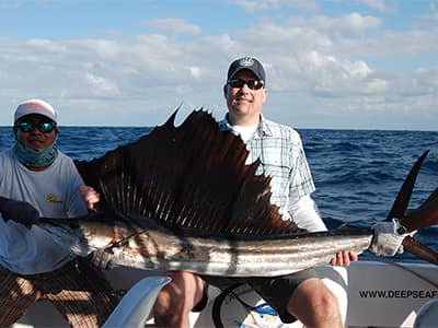 sailfish fishing boat in cancun