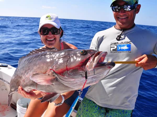 grand slam grouper fishing cancun