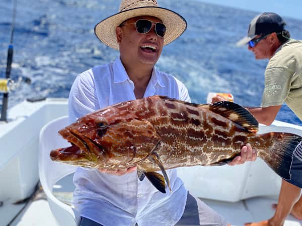Fishing cancun - grouper fishing cancun