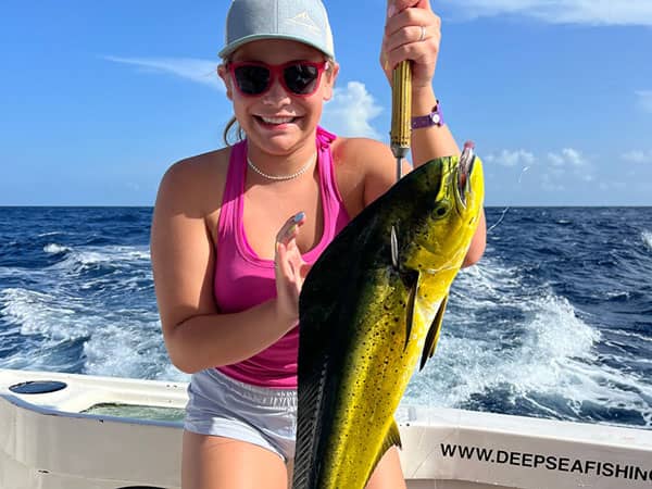 Fishing cancun - dorado ro mahi-mahi