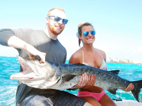 Fishing barracuda charter cancun