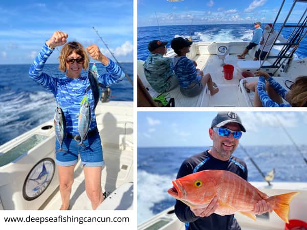 cancun bottom fishing grouper fish