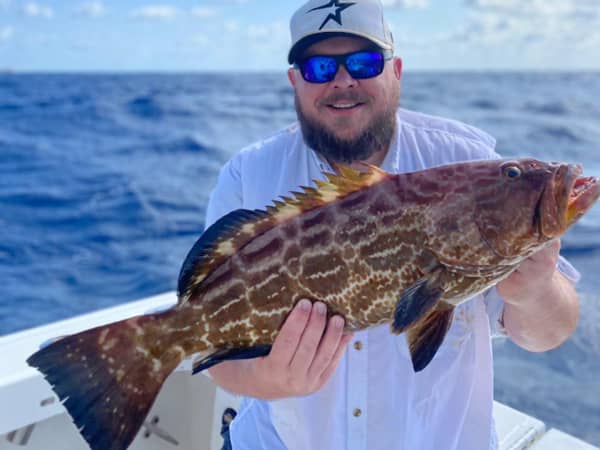 BottomFishing snapper in cancun