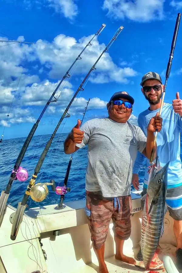 Wahoo, Ono fish | fishing in cancun and Isla Mujeres. 