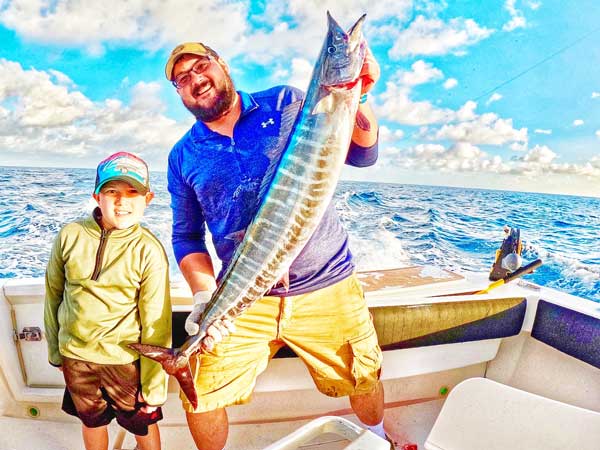 wahoo |take your kids wahoo fishing in cancun