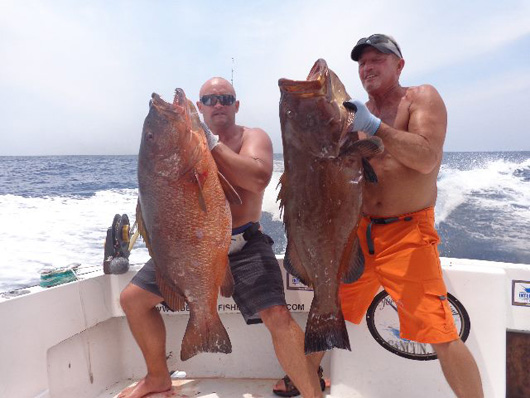 Cubera snapper and Gruper fishing cancun- fishing cancun mexico